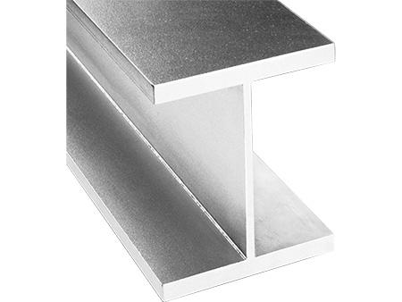Perfil doble T de aluminio